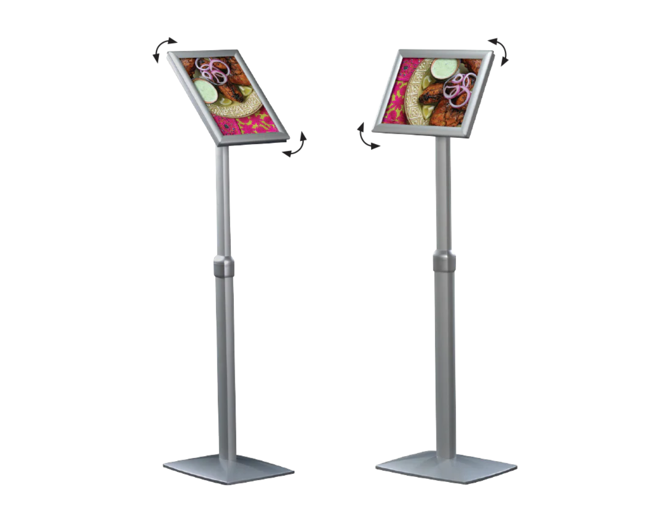 Angle Floor Stand Info Board | Altavista Signs