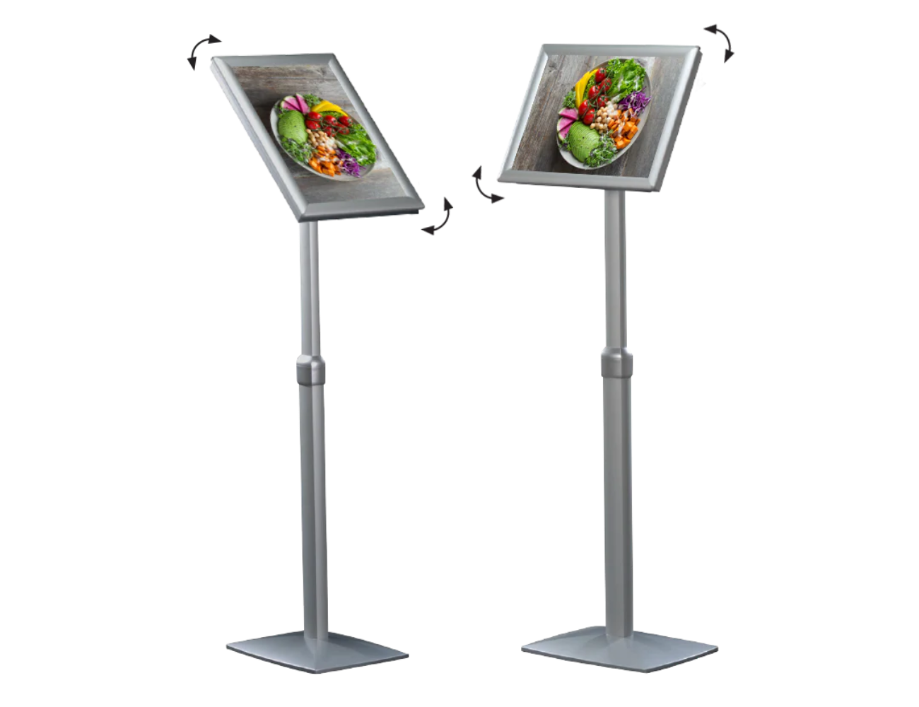 Angle Floor Stand Info Board | Altavista Signs