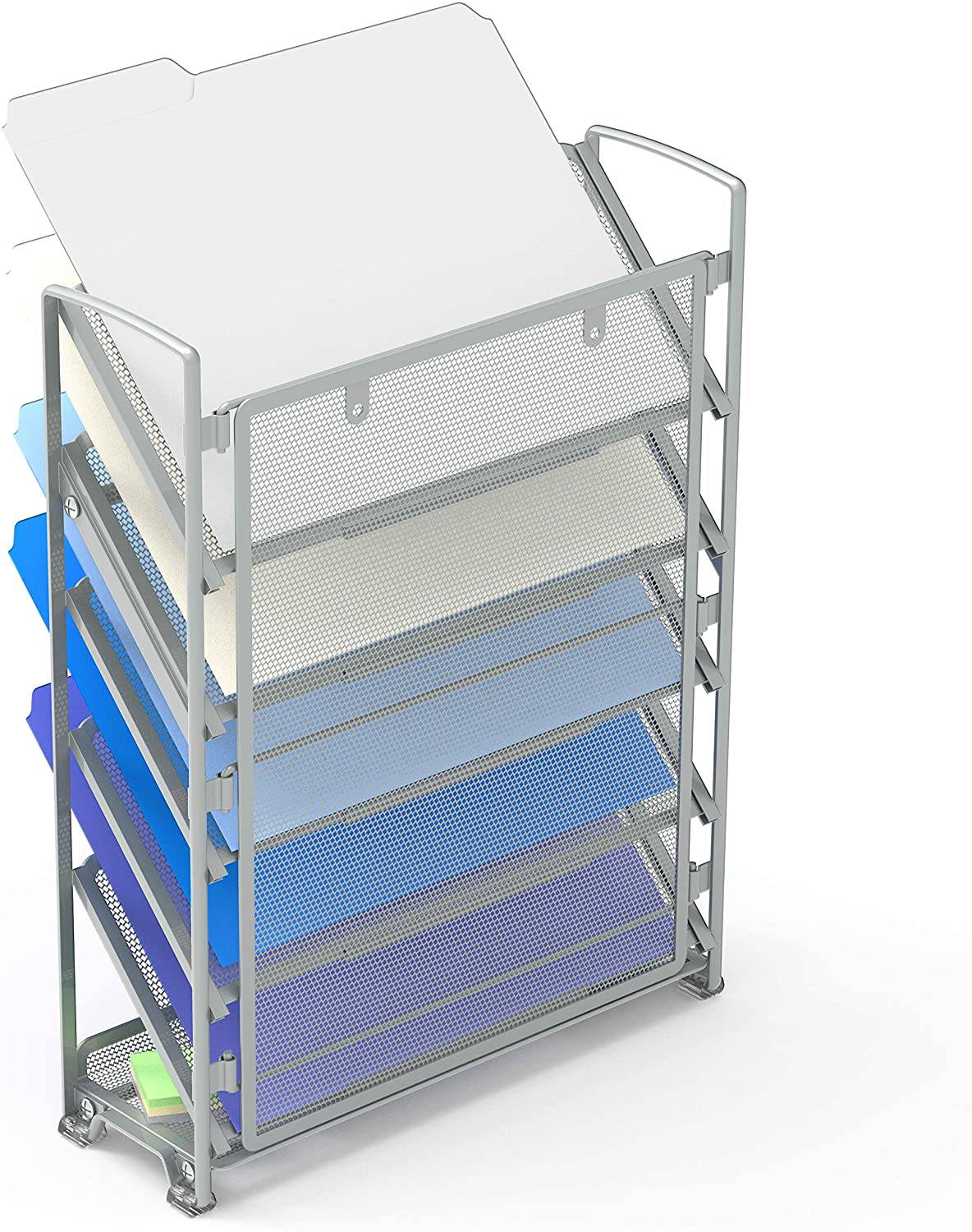 6 Tier Wall Mount Document Letter Tray Organizer - Altavista Signs