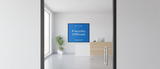 WFP160U Wall Frame Portrait Letter V11G x 8.5" - Altavista Signs