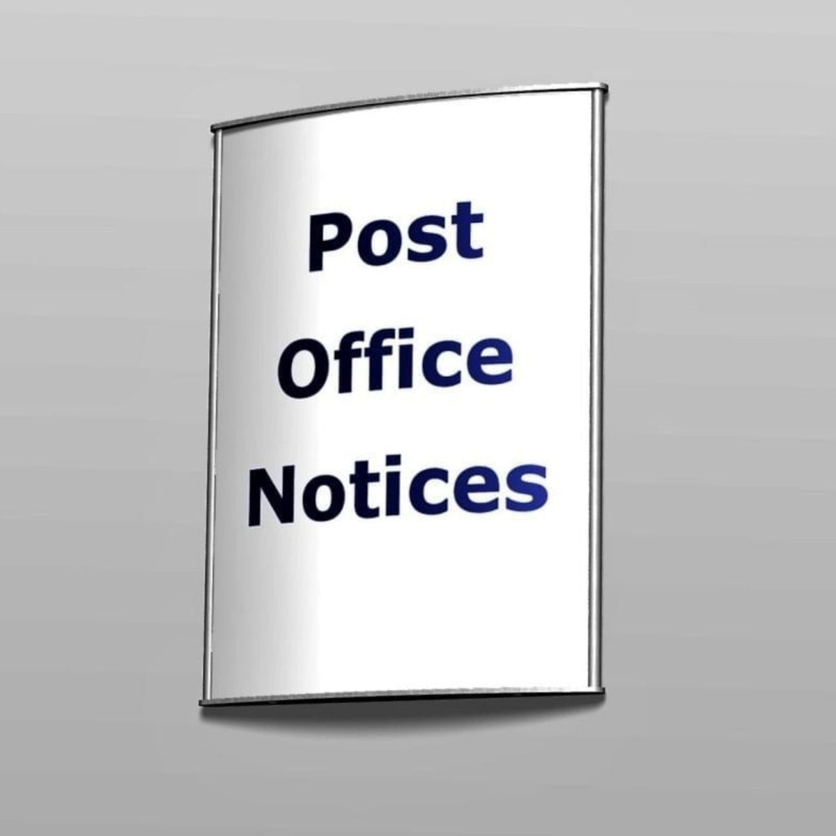 Office Sign Holder Wall or Door Mount -Letter 11.00" H x 8.50" W. SET OF 18 - Altavista Signs