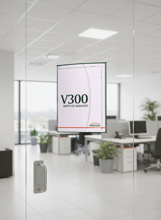 Office Sign Holder for Wall or Door Mount - A3 16.5" H x11.7" W,  Set of 2 - Altavista Signs