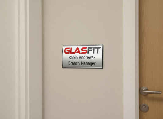 Office Sign Holder for Wall or Door Mount - Portrait A3 size 16.5" W x11.7" H - Altavista Signs