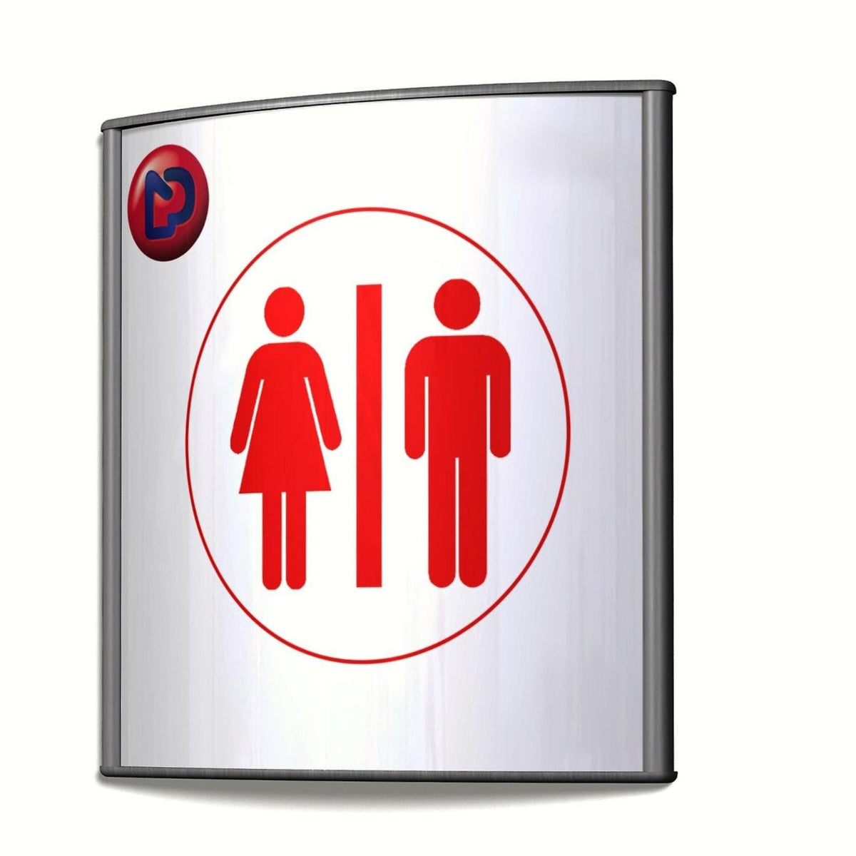 Office Sign Holder for Wall or Door Mount - 4.00" x 4.00". Set of 3 - Altavista Signs