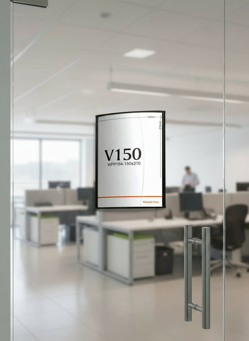 A5 Office Sign Holder – Wall or Door Mount – 210mm x 150mm