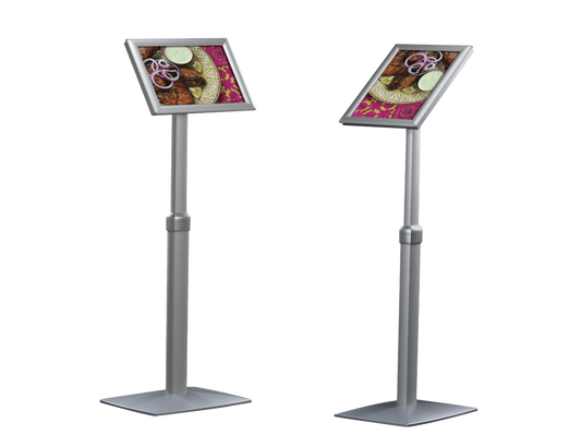Angle Floor Stand Info Board | Altavista Signs
