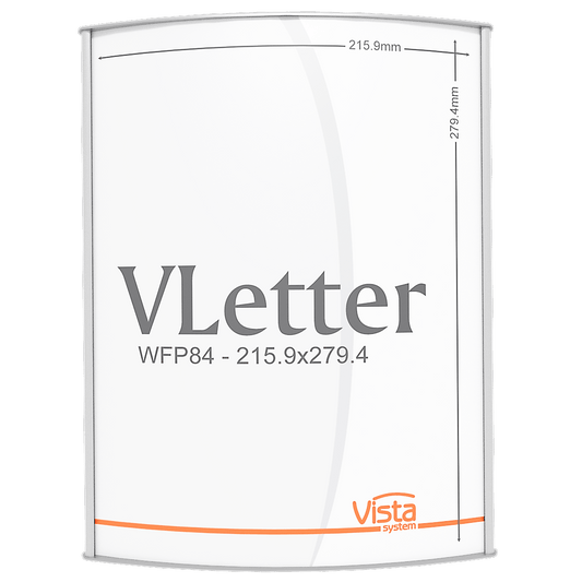 Set of 25 WF11x17in-MC - Wall Frame V11x17" + Set of 25 WFP84 Letter 8.5" x 11" - Altavista Signs