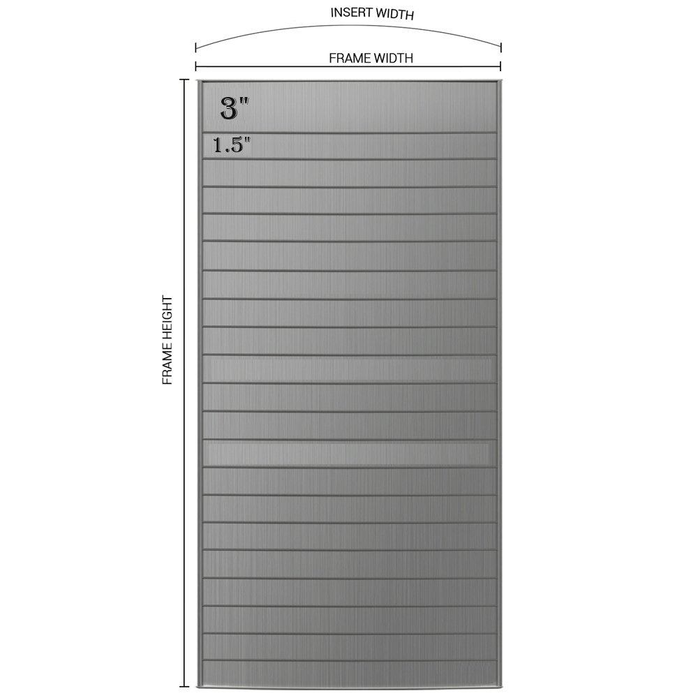Aluminum Modular Wall Directory Sign with 21 Sections - 36.15" H x 15.74" W - Altavista Signs