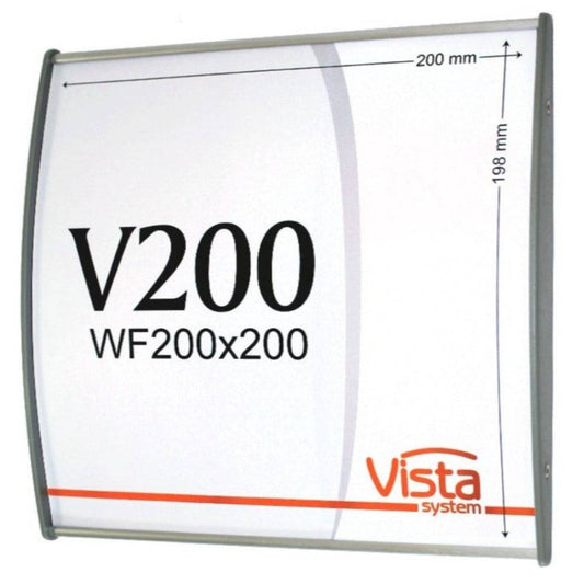 Office Sign Holder for Wall or Door Mount - 8.00" x 8.00". Set of 2 - Altavista Signs