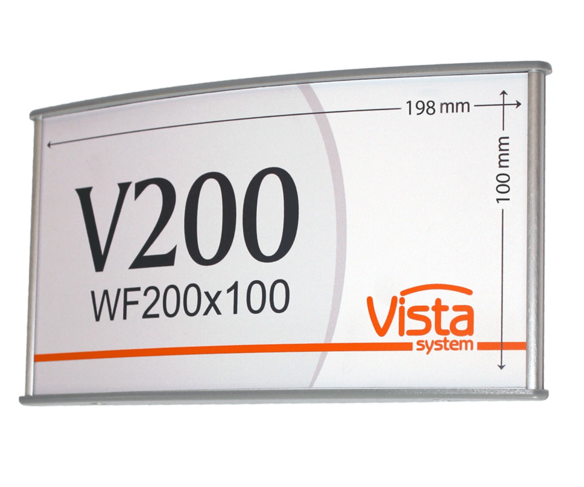 Wall Frame  WF200x4in-PG - Altavista Signs
