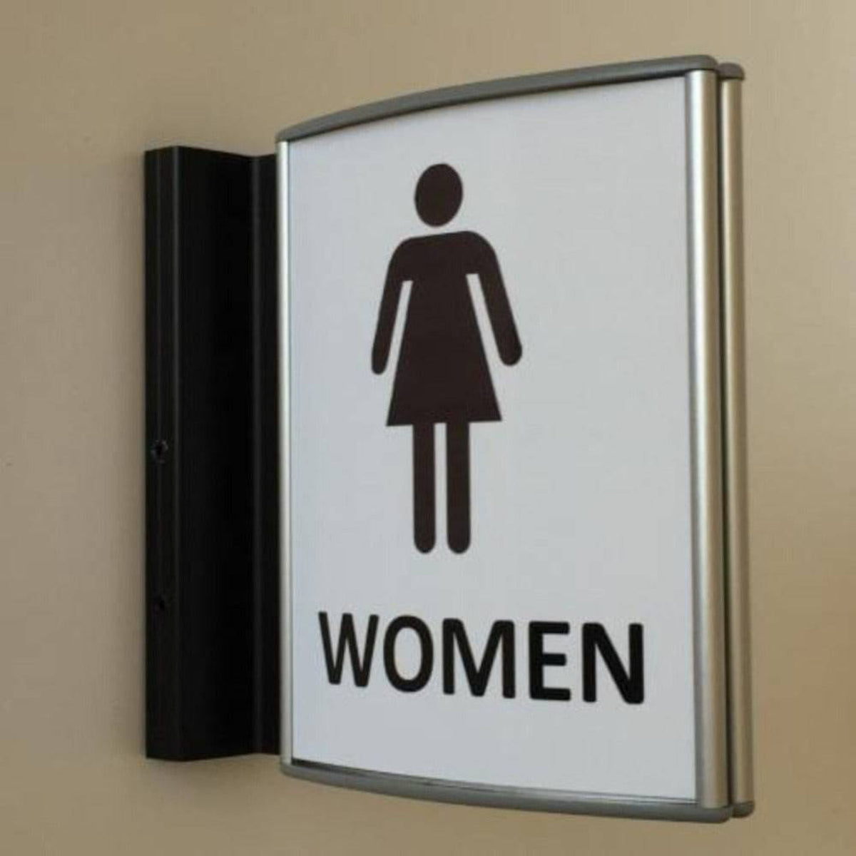8x8 Sign Example 8x8 Office Hallway Flag Sign – Double-Sided Aluminum | AltaVista Signs ...