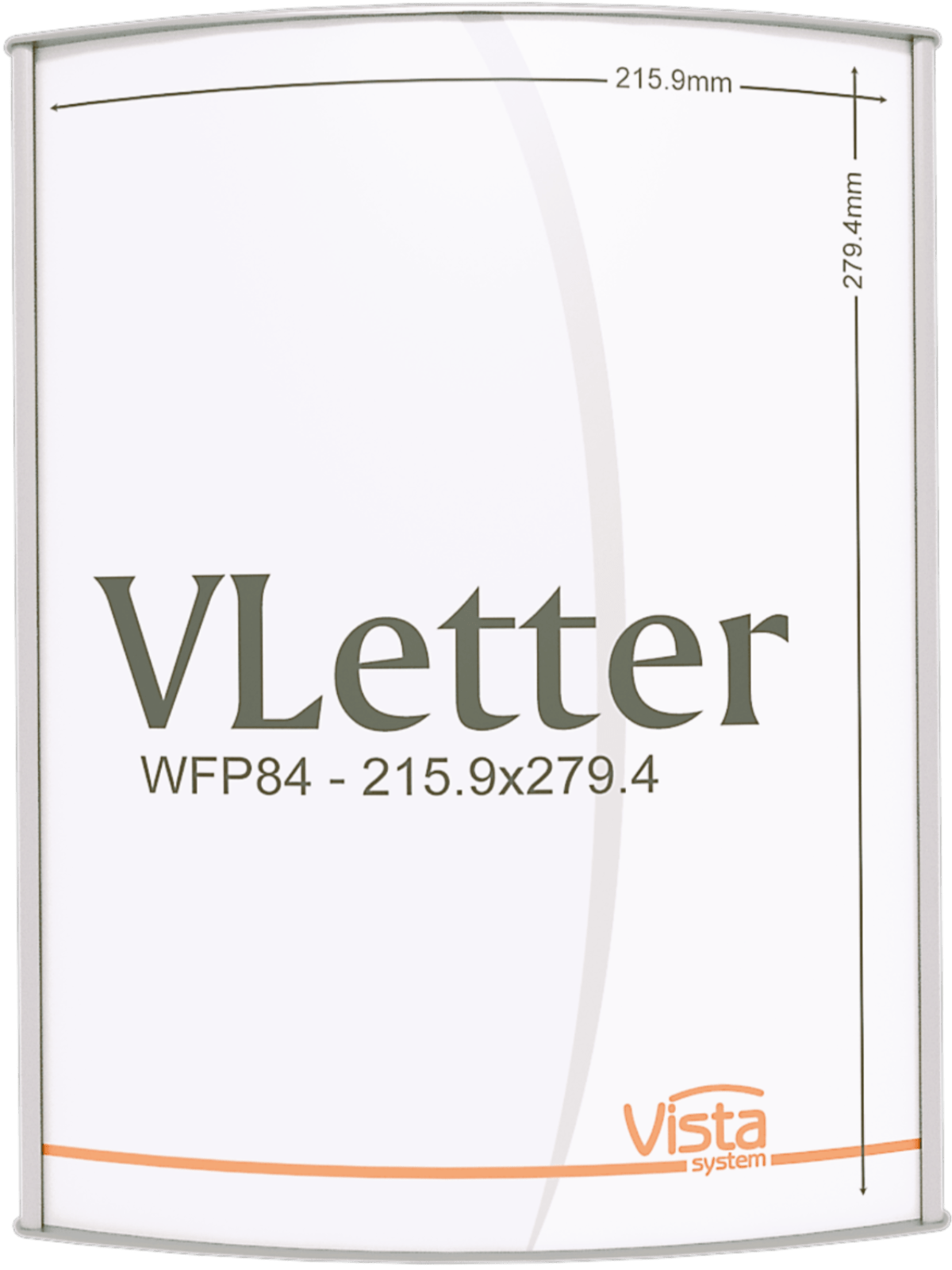 Office Sign Holder Wall or Door Mount -Letter 11.00" H x 8.50" W. SET OF 18 - Altavista Signs