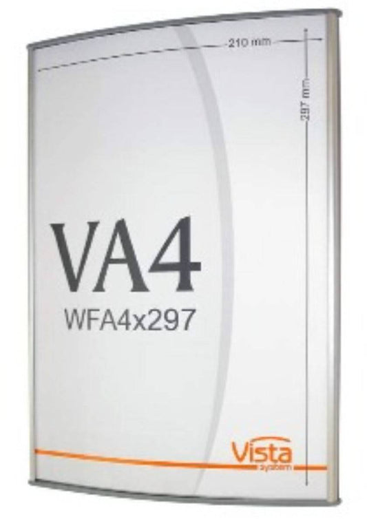 Office Sign Holder for Wall or Door Mount - A4 Size H 297 mm x W 210 mm. Set of 2 - Altavista Signs